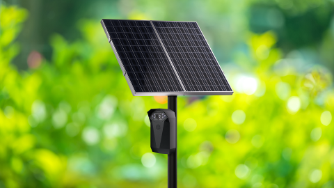 Bekämpfung von Kriminalität und Klimawandel mit der solarbetriebenen AutoVu Cloudrunner ALPR-Kamera