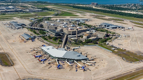 Security Center en el Aeropuerto Internacional de Tampa