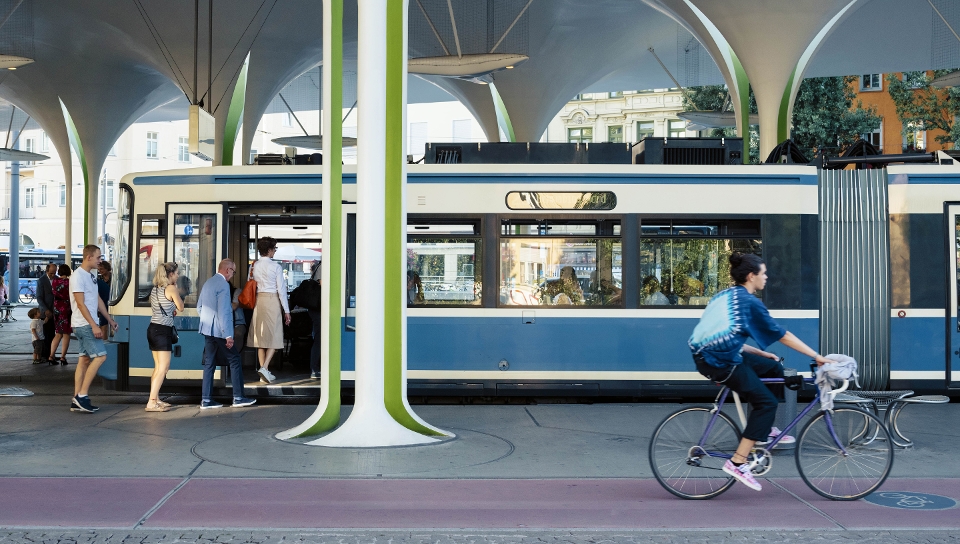 A subway station