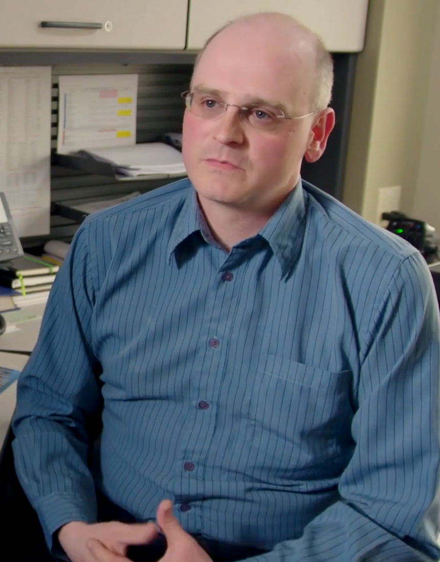 Alan Baird, Senior Communications Engineer, Technical Services, Edmonton Transit Services