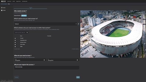 User interface of ClearID